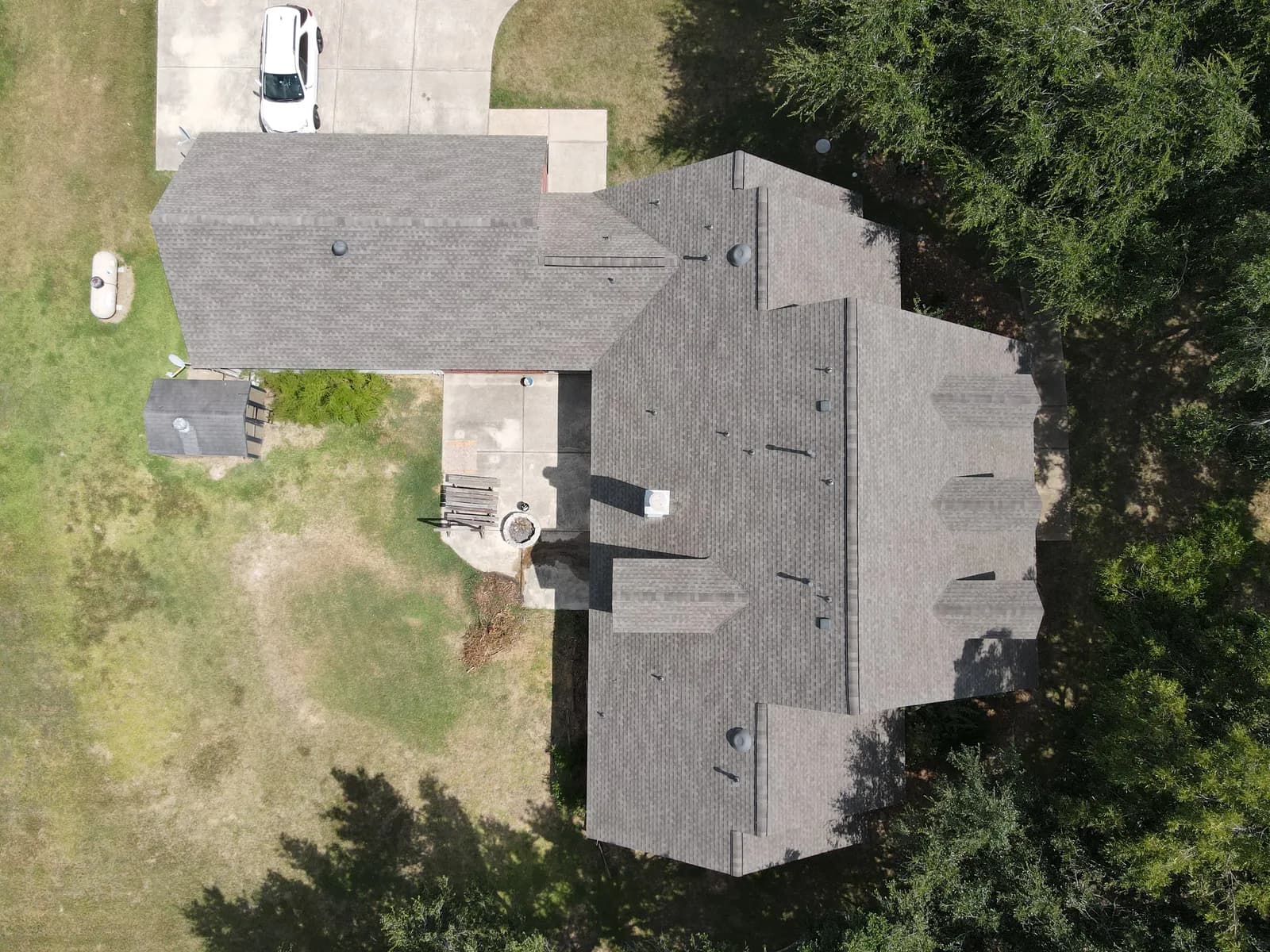 Completed roof — August 2023