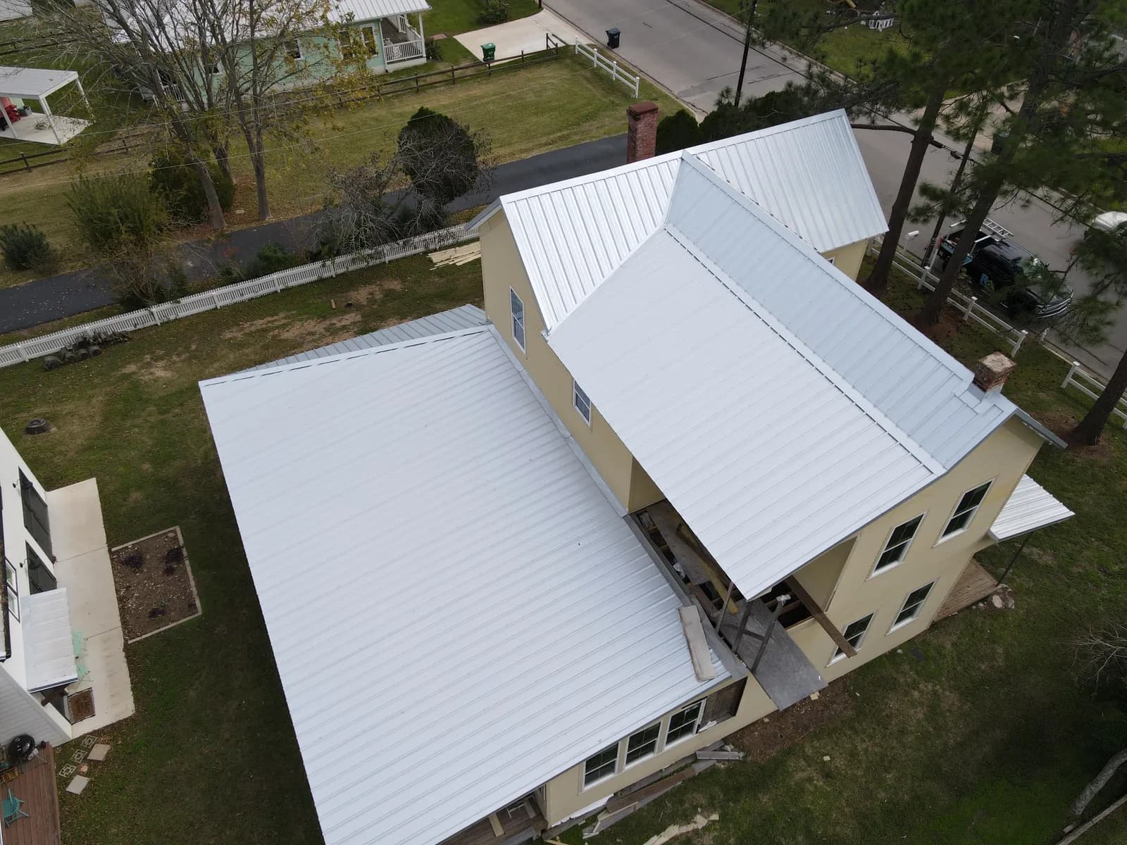 Completed roof — November 2023