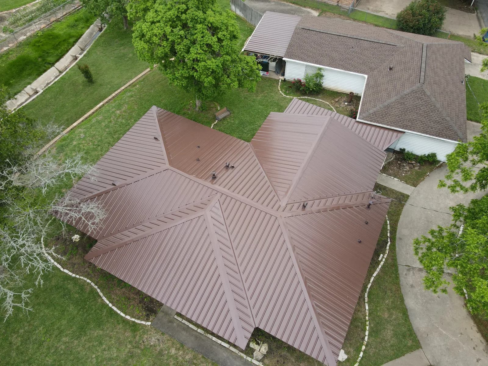Completed roof — May 2024